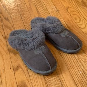 Back ordered Grey Ugg Coquette Slipper Sz 6